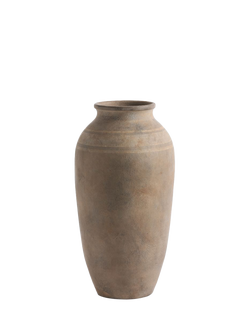 Pottery Barn Tall Terracotta Vase, H41cm, Brown, Brown