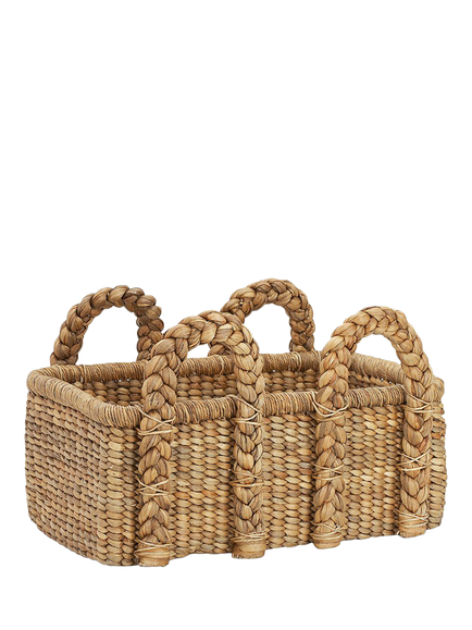 Pottery Barn Beachcomber Seagrass Low Basket, Natural, Natural
