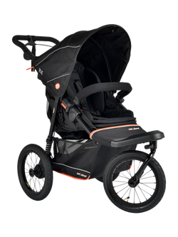 Out'n'About Nipper V6 Plus Pushchair, Summit Black, Summit Black