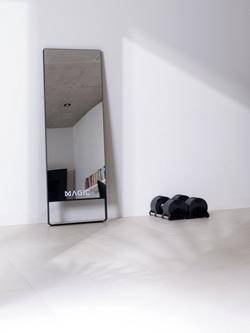 MAGIC AI AI Fitness Mirror - view 2, Black