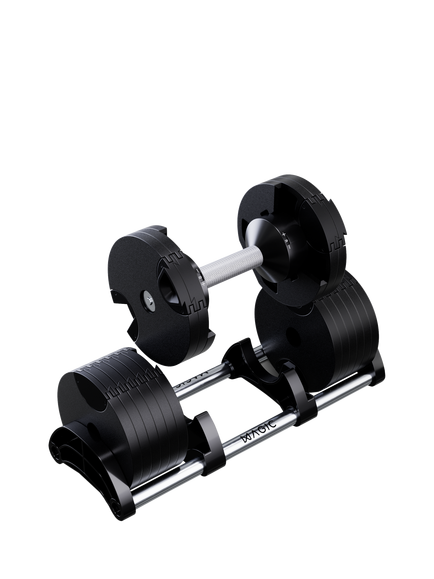 MAGIC AI Dumbbells and Bench Bundle - view 2, Black