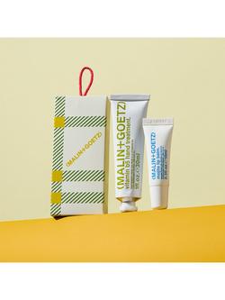 MALIN + GOETZ In Good Hands Hand & Lip Moisturiser Duo Ornament Holiday Skincare Gift Set - view 2, 