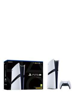 PlayStation 5 Pro Console with DualSense Controller - view 2, White