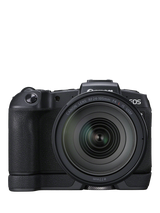 Canon EOS RP Compact System Camera with RF 24-105mm IS STM Lens, 4K Ultra HD, 26.2MP, Wi-Fi, Bluetooth, OLED EVF, 3" Vari-Angle Touch Screen, Black