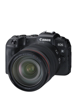 Canon EOS RP Compact System Camera with RF 24-105mm IS STM Lens, 4K Ultra HD, 26.2MP, Wi-Fi, Bluetooth, OLED EVF, 3" Vari-Angle Touch Screen, Black - view 2, Black