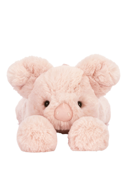 Jellycat Smudge Pig Soft Toy - view 2, Light Pink