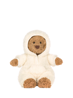 Jellycat Bartholomew Bear All-In-One Outfit Soft Toy - view 2, Brown/Cream