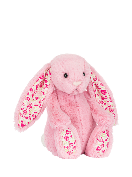 Jellycat Blushkin Blossom Luxe Bunny Soft Toy, Pink Multi