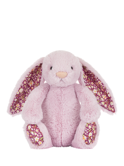Jellycat Thistlepop Blossom Luxe Bunny Soft Toy - view 2, Lilac Multi