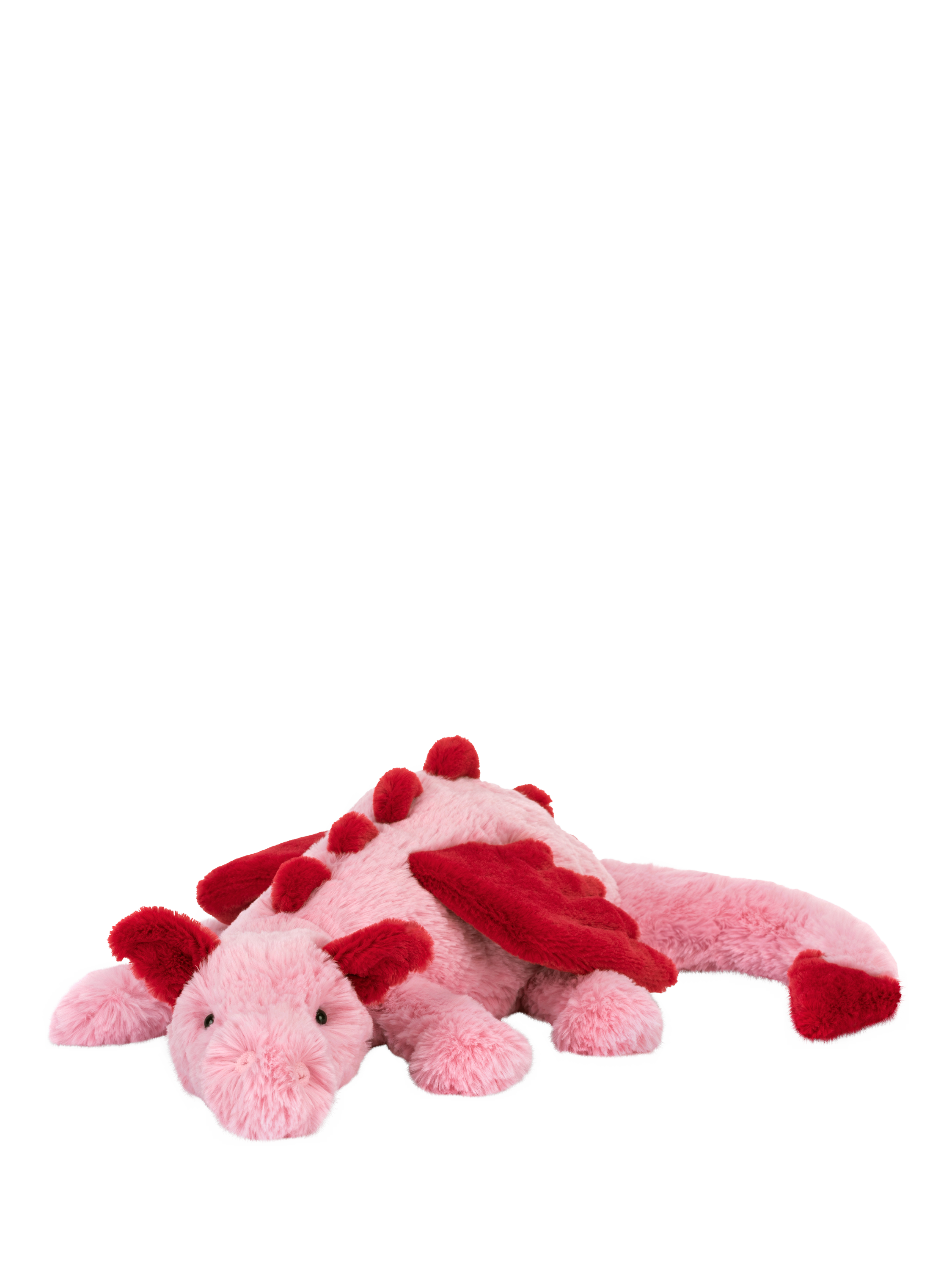  Heart Dragon 赤 ピンク バレンタイン ドラゴン Jellycat Heart Dragon Soft Toy, Pink/Red