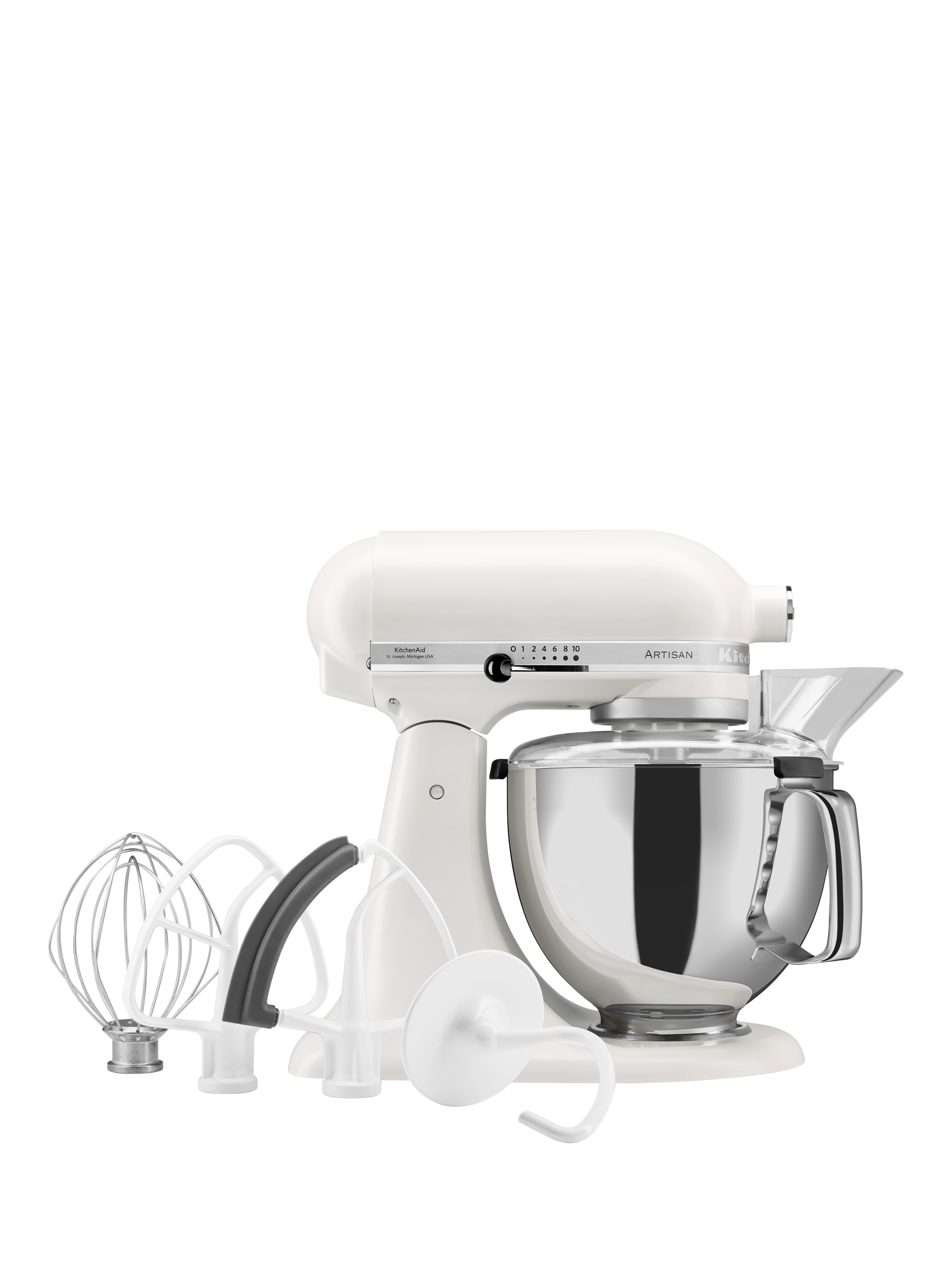 KitchenAid Artisan Tilt Food Mixer, 4.8L, Porcelain White