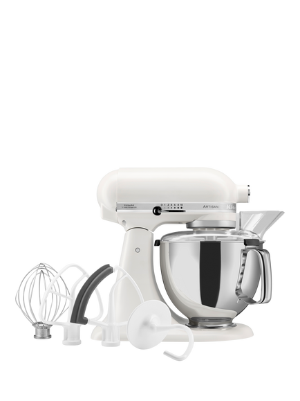 KitchenAid Artisan Tilt Food Mixer, 4.8L, Porcelain White - view 2, Porcelain White