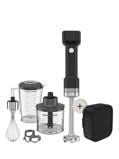 KitchenAid Go Cordless Hand Blender, Matte Black