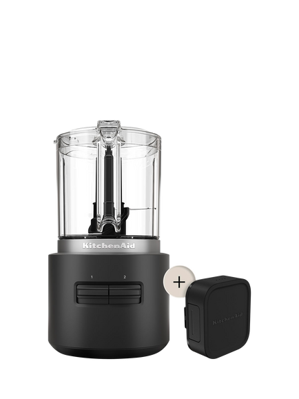 KitchenAid Cordless Food Chopper, Matte Black, Matte Black