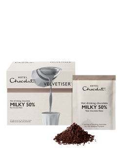Hotel Chocolat Milky 50% Hot Chocolate Sachets, 310g, Multi