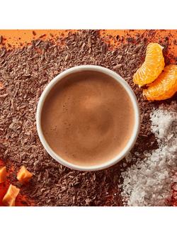 Hotel Chocolat Salted Caramel & Clementine Hot Chocolate Sachets, 310g - view 2, Multi