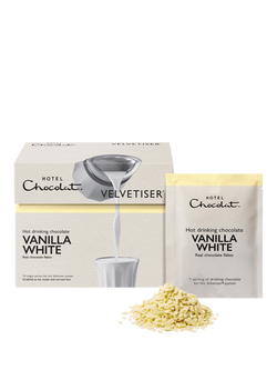 Hotel Chocolat Vanilla-White Hot Chocolate Sachets, 310g, Multi