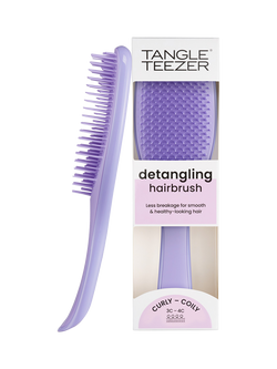 Tangle Teezer The Ultimate Detangler Naturally Curly Hair Brush, Purple Passion - view 2, 
