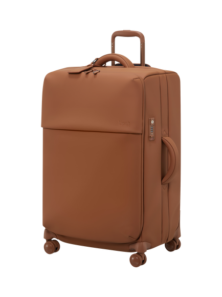 Lipault LOST IN BERLIN Large 72cm Long Trip Suitcase, 93L, Nutsy Nut