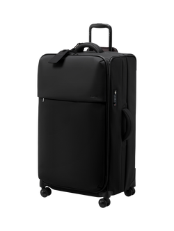 Lipault Extra Large 79cm Very Long Trip Suitcase, 104L, Black, Black