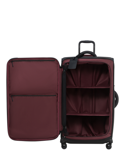 Lipault Extra Large 79cm Very Long Trip Suitcase, 104L, Black - view 2, Black