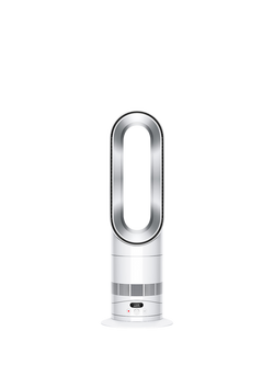Dyson Hot+Cool HF1 Remote Link Pre-heat Heater & Cooling Fan, White/White, White/White