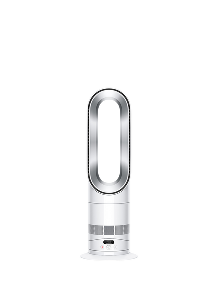 Dyson Hot+Cool HF1 Remote Link Pre-heat Heater & Cooling Fan, White/White, White/White