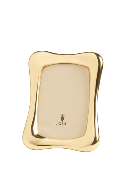 L'OBJET Anton Photo Frame, Gold, Gold