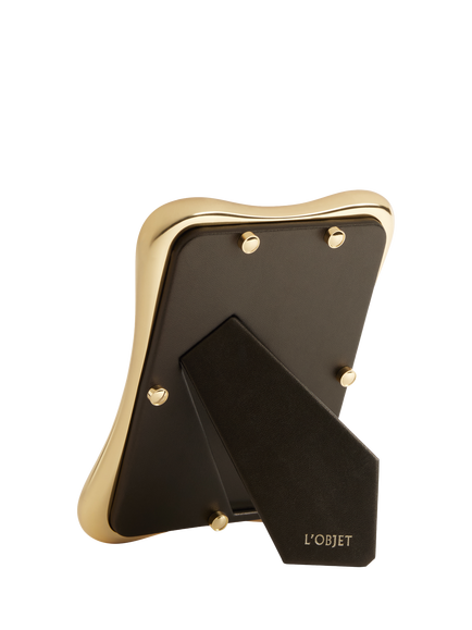 L'OBJET Anton Photo Frame, Gold - view 2, Gold