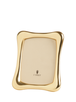 L'OBJET Anton Photo Frame, Gold, Gold