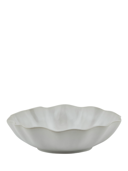 Neptune Sennen Stoneware Pasta Bowl, 22.5cm, White, White