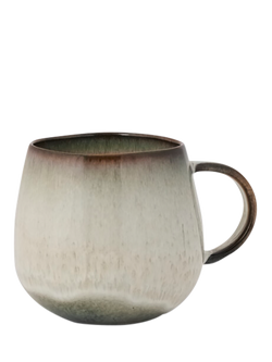 Neptune Molland Stoneware Cappuccino Mug, 360ml, Natural, Natural