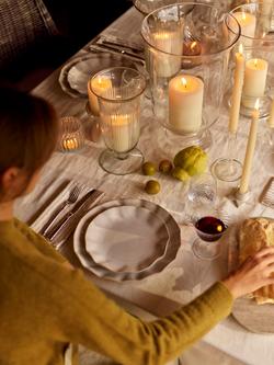 Neptune Sennen Stoneware Side Plate, 22cm, White - view 2, White