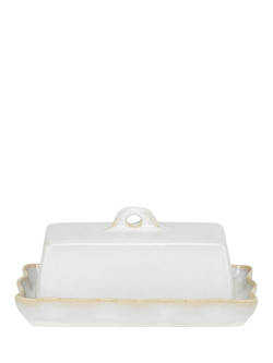 Neptune Bramley Stoneware Butter Dish, Natural, Natural