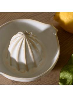 Neptune Bramley Stoneware Lemon Squeezer - view 2, Natural