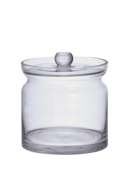 Neptune Wingfield Medium Glass Jar, Clear, Natural