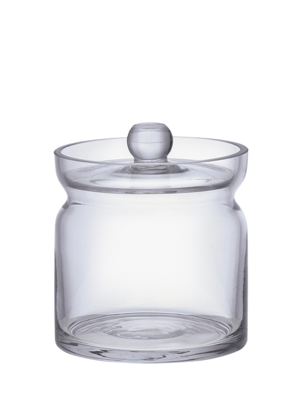 Neptune Wingfield Small Glass Jar, Clear, Natural