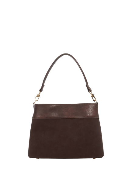 Dune London Dinidelphine Woven Shoulder Bag, Brown - view 2, Brown