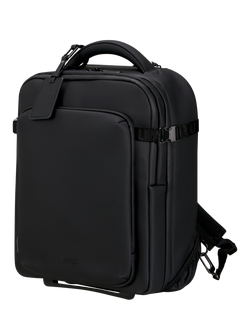 Lipault LOST IN BERLIN Wheeled Backpack Pro, 28L, Black