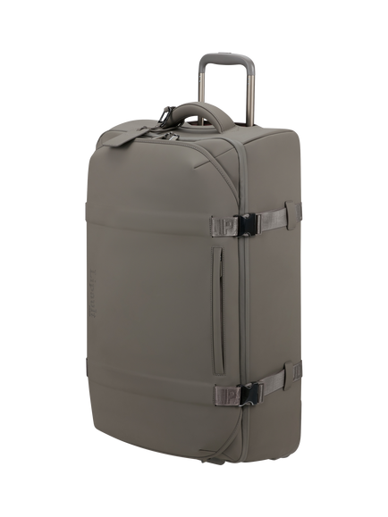 Lipault LOST IN BERLIN Exile Large 72cm Wheeled Duffle Case, 78L, Ash Stone