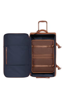 Lipault LOST IN BERLIN Exile Large 72cm Wheeled Duffle Case, 78L - view 2, Nutsy Nut