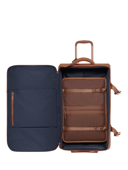 Lipault LOST IN BERLIN Exile Large 72cm Wheeled Duffle Case, 78L - view 2, Nutsy Nut