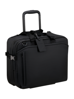 Lipault LOST IN BERLIN Cabin Size Rolling Tote, 26L, Black