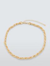 John Lewis Double Rope Twist Necklace