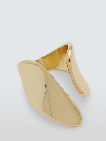 John Lewis Open Polished Ring, R 1/2, Gold