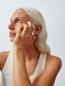 John Lewis Open Polished Ring, R 1/2 - view 2, Silver