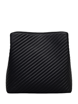 Radley Dukes Place Quilted Medium Cross Body Bag, Black - view 2, Black