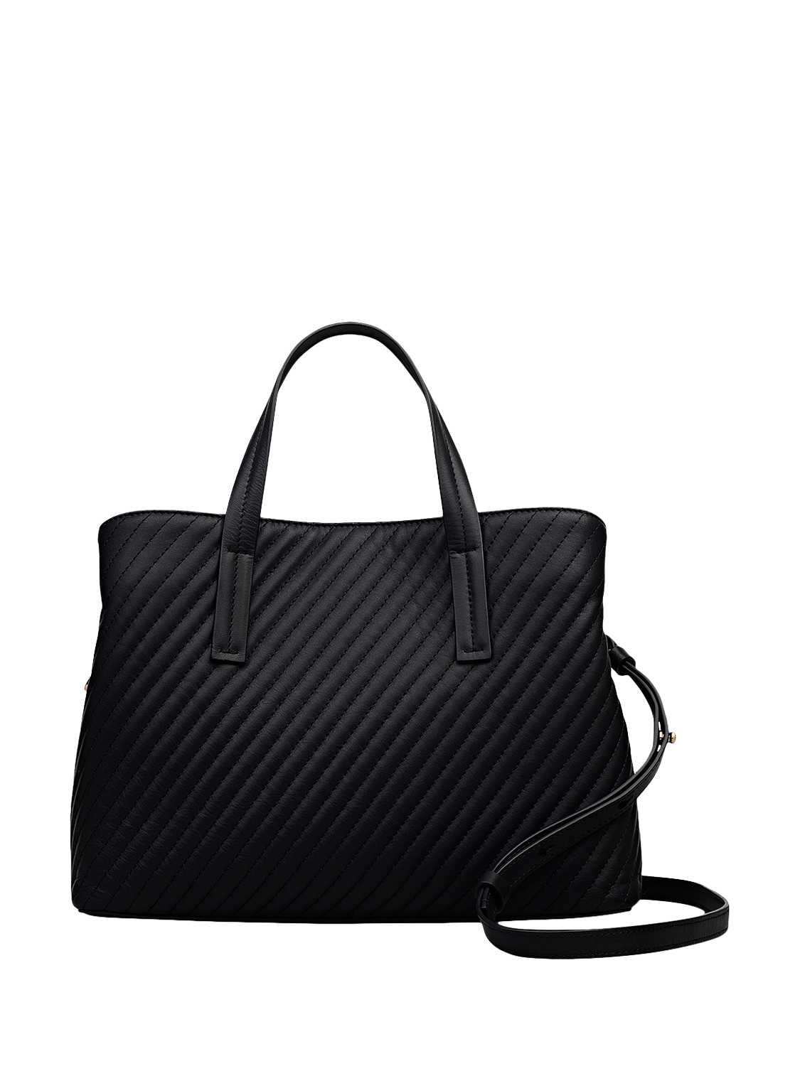 Product image 1 of 6, which shows Radley Dukes Place Quilted Grab Bag, Black