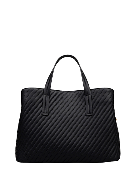Radley Dukes Place Quilted Grab Bag, Black - view 2, Black