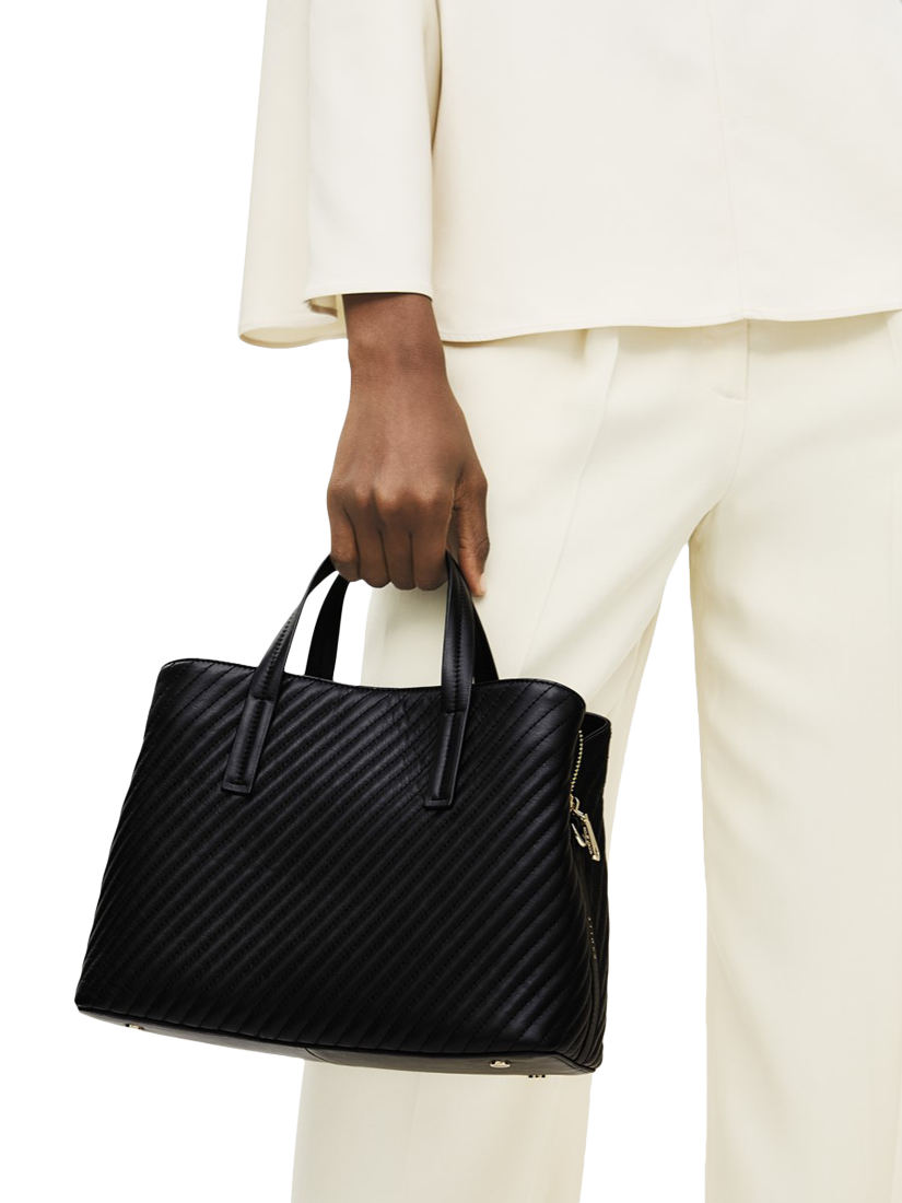 Product image 5 of 6, which shows Radley Dukes Place Quilted Grab Bag, Black